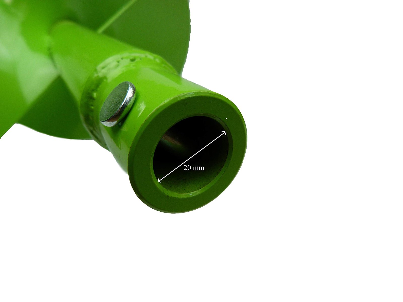 WERHE Doppelwendel Erdbohrer Ø150mm 80cm – Pfahlbohrer mit SDS Plus Adapter – Robust & Präzise - Image 5