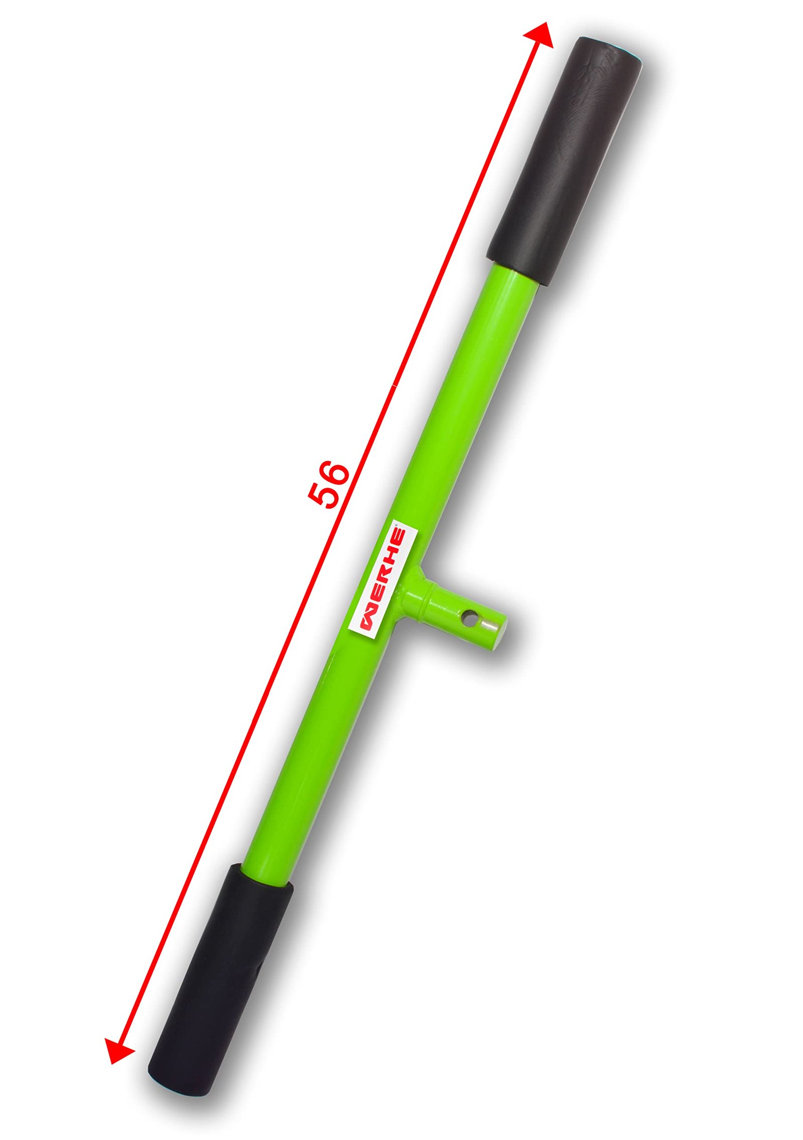 WERHE Handgriff für Erdbohrer – Extra langer Griff 56 cm für sicheres manuelles Bohren – Kompatibel mit 20 mm Aufnahme - Image 2