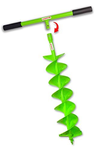 WERHE Handgriff für Erdbohrer – Extra langer Griff 56 cm für sicheres manuelles Bohren – Kompatibel mit 20 mm Aufnahme - Image 7