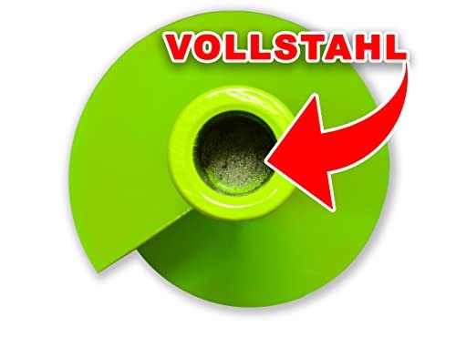 WERHE® Profi Bohrer VollStahl, Erdbohrer für bohrmaschine 180 mm Doppel-Welle extrem robust mit SDS Plus Adapter - Pfahlbohrer Brunnenbohrer präzise Bohrspitze. - Image 9