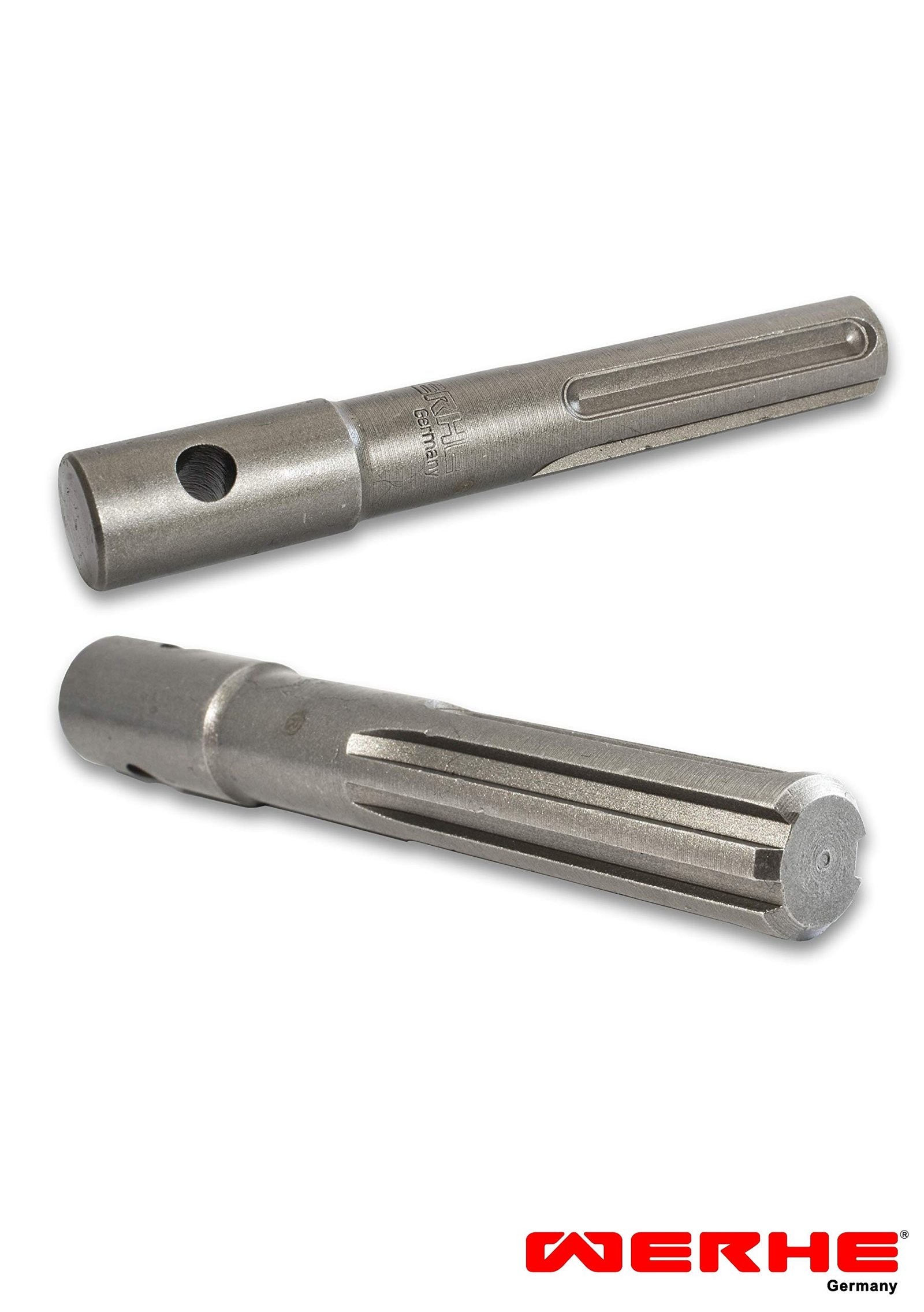 WERKON SDS Max Adapter für Erdbohrer – verbindet Bohrmaschinen mit SDS Max Aufnahme und Erdbohrern (40-200 mm) – Stabil aus Stahl, 140 mm Länge - Image 8
